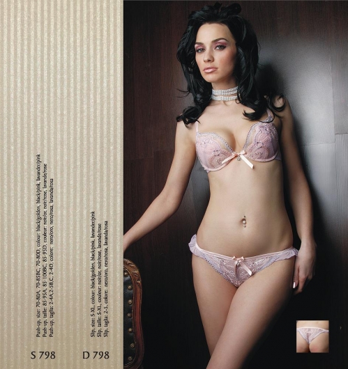 CAPRICE NOCTURN S798 Biustonosz push-up
